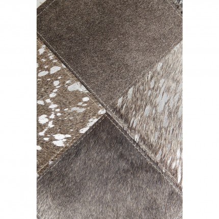 Vloerkleed Cosmo Grey Fur Kare Design