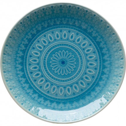 Plate Sicilia Blue Ø21cm (3/Set) Kare Design