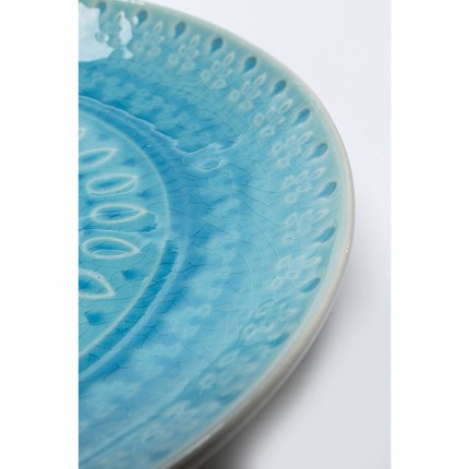 Plate Sicilia Blue Ø21cm (3/Set) Kare Design