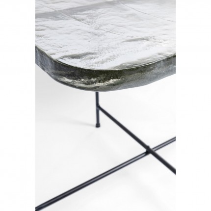 Salontafel Ice Zwart 63x46cm Kare Design