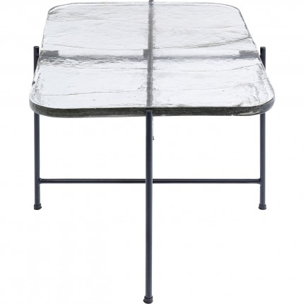 Salontafel Ice Zwart 63x46cm Kare Design