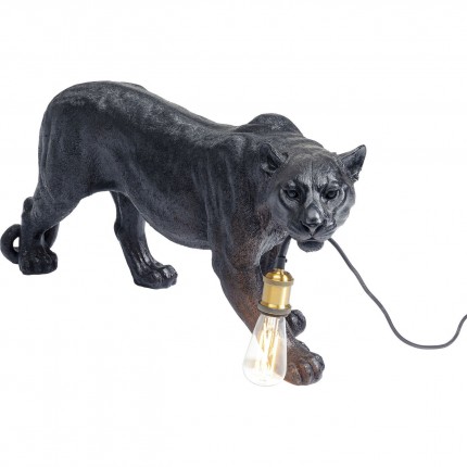 Table Lamp black panther Kare Design