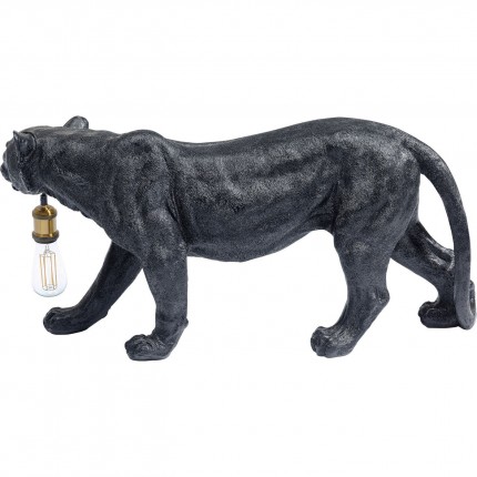 Table Lamp black panther Kare Design