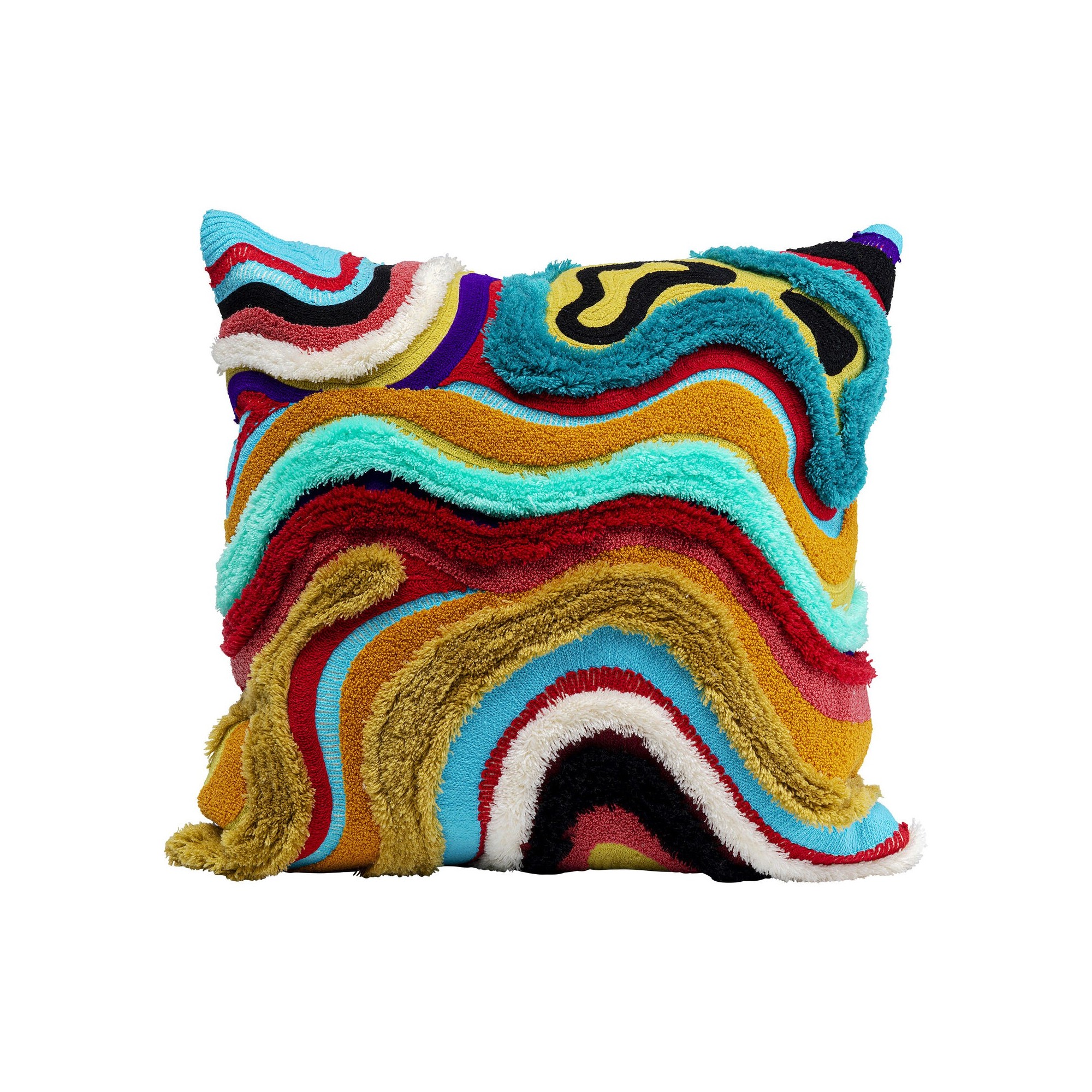 Coussin Waves multi 45x45cm