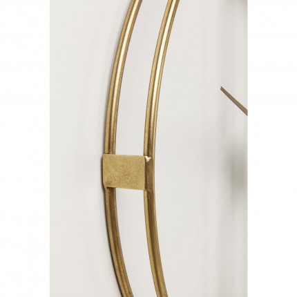 Wandklok Clip goud Kare Design