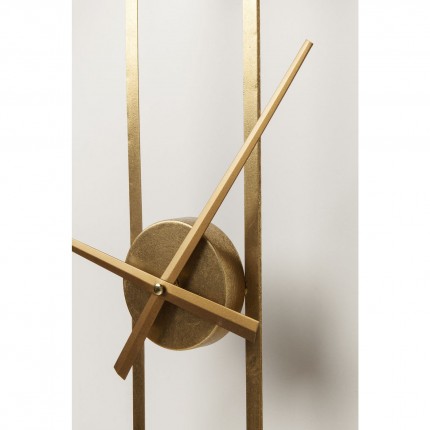 Wandklok Clip goud Kare Design