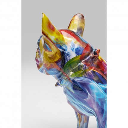 Deco bulldog halo of colors Kare Design