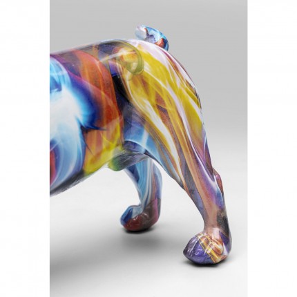 Deco bulldog halo of colors Kare Design