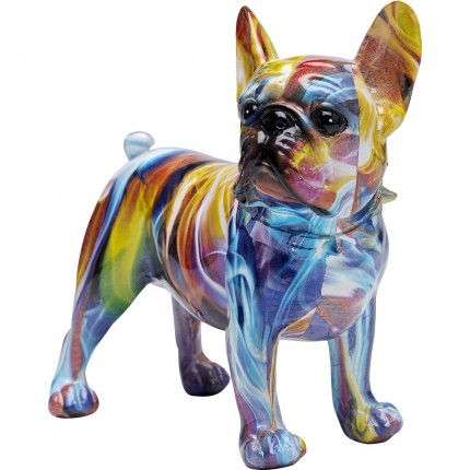 Deco bulldog halo of colors Kare Design