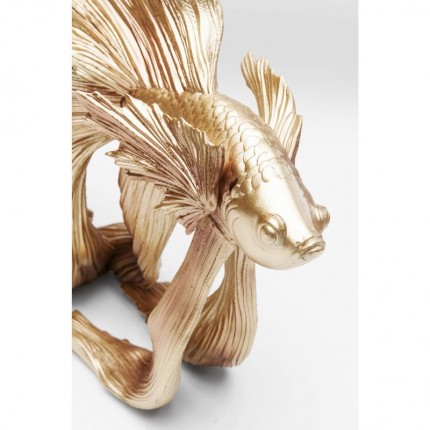 Deco betta fish 63cm gold Kare Design